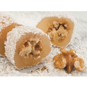 رولات حلقوم بحشوة الجوز 1 كجم