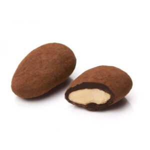 جعفر ايرول ملبس لوز مغطى ببودرة الكاكاو الداكنة