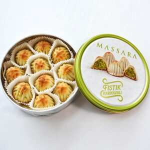 ماسارا علبة معمول بالفستق العنتابي 160 جرام