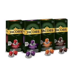 Jacobs Coffee Capsules - 4 Packs - 10 Capsules Each