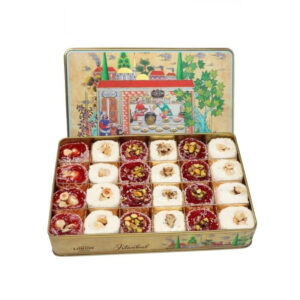 لوكوم أتوليزي حلقوم تركي مع المكسرات وشراب الرمان 850 جم