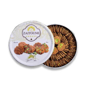 زيتونة برازق فاخرة بالسمسم والفستق 250 جم