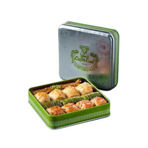 جعفر إيرول علبة معدنية بقلاوة مشكلة 600 غم