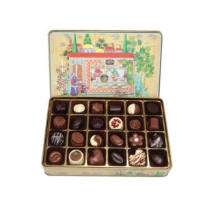 شوكولاتة خاصة صناعة يدوية تركية في علبة مصغرة 280 جرام