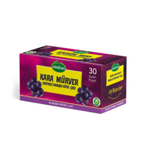 شاي اعشاب مشكلة بخلاصة البلسان الأسود 1.5 جرام × 30 كيس