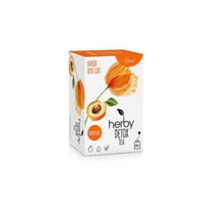 شاي الديتوكس بنكهة المشمش من هيربي