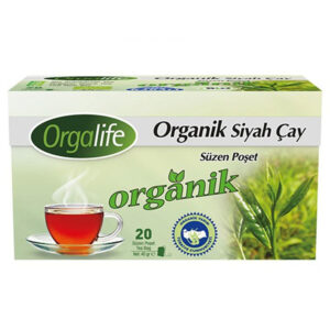 اورجالايف شاي أسود اورجانيك 2 جرام 20 كيس