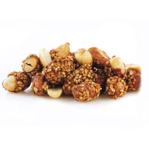 فول سوداني محمص مغطى بالسمسم والسكر 500 جرام