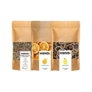 Monovit Winter Tea Set 100g + Dried Orange Slices 100g + Dried Lemon Slices 100g