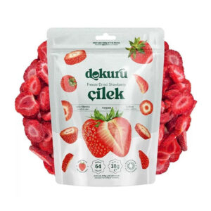 Freeze-dried strawberry slices 18g