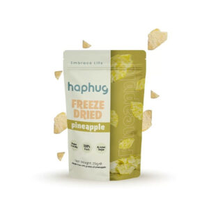 Freeze-dried pineapple chips 25g