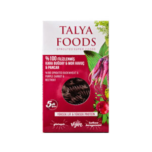 تاليا فودز مكرونة (حنطة سوداء - جزر بنفسجي - بنجر) خالية من الجلوتين 200 جرام