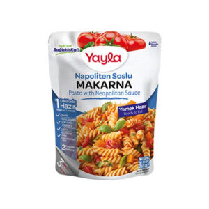 يايلا مكرونة جاهزة سريعة التحضير بصلصة نابوليتان 250 جم