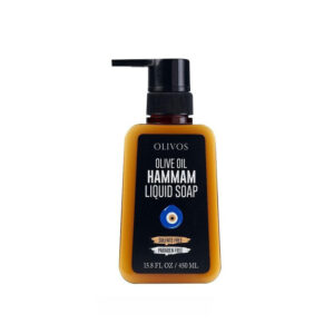 صابون سائل لليدين بزيت الزيتون وعطر الحمامات التركية من أوليفوس 450 مل