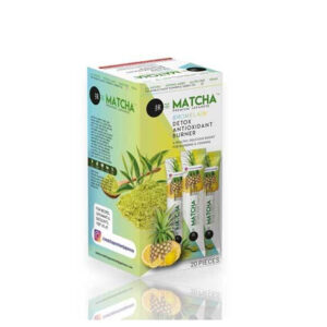 شاي الماتشا بنكهة الاناناس 20 قطعة × 10 جم