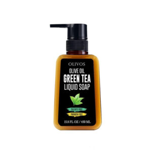 صابون سائل لليدين بخلاصة الشاي الأخضر وزيت الزيتون من اوليفوس 450 مل