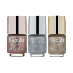 بيوليس طلاء اظافر ٣ قطع - مجموعة ميتاليك 4.5 مل