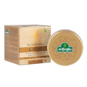 عارف اوغلو جل تثبيت الحواجب بخلاصة الزيوت الطبيعية - لون بني - للعناية وتقوية الحواجب 50 مل