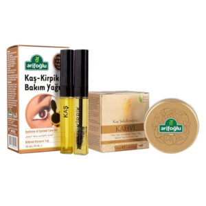 عارف اوغلو مجموعة العناية بالرموش وجل تشكيل الحواجب باللون البني