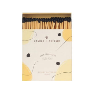 كاندل أند فريندز علبة ثقاب شمعة الفانيليا الفرنسية
