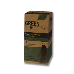 Green Therapy Organic Hair Dye Light Ash Brown No. 8.1