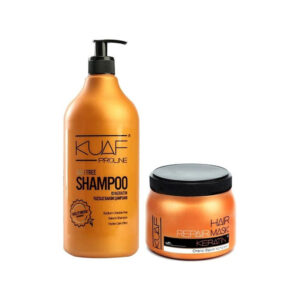 Coaf Salt-Free Shampoo 1 Liter + Keratin Hair Mask 500 ml