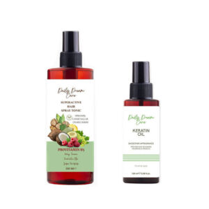 Daily Dream Care Ultimate Hair Care 2-Piece Anti-Hair Loss Hair Tonic + Keratin Care Oil