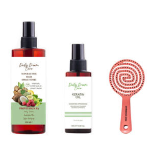 Daily Dream Care Ultimate Hair Care Package for Damaged and Dry Hair