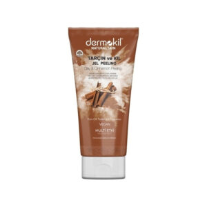 Dermokil ديرموكيل جل مقشر للبشرة بالقرفة والطين الطبيعي، 200 مل