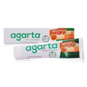 Agartha Herbal Toothpaste and Miswak, 100 ml