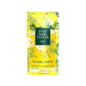 أيوب صبري تونجر مناديل مبللة منعشة برائحة الليمون الكلاسيكية 150 منديل (حجم صغير)