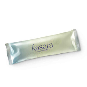 Refreshing scented towelettes, served hot and cold, alcohol-free, large size