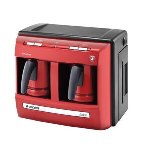 ارتشيليك  ماكينة تحضير القهوة التركية لون أحمر K 3190 P ثنائية